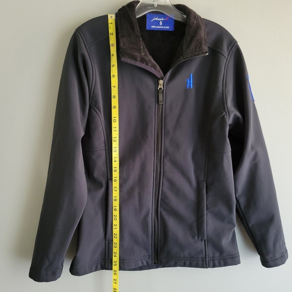 Johnnie-O Black Soft Shell Jacket Size S - Picture 7 of 8